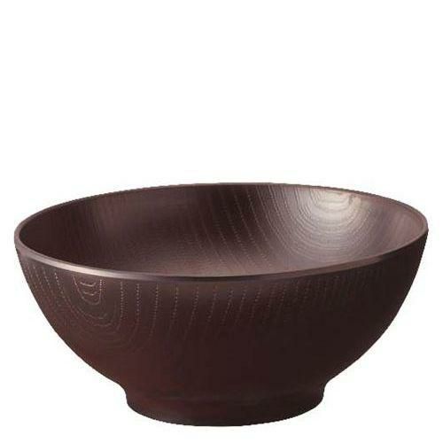 メラミン食器 ウォールナ ボール 17cm WD－41－DBR ダークブラウン