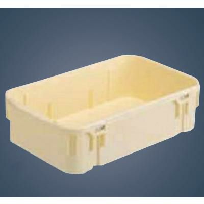 食器ポリテナー SY-28 浅型 クリーム ポリプロピレン クリーム