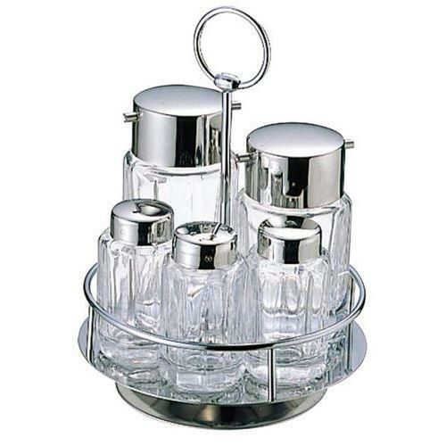 ＃80 五本立 カスターセット ガラス製