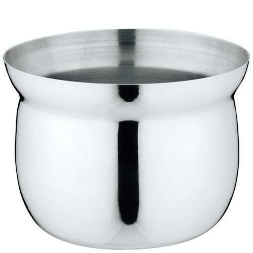 UK ステンレス 広口ガラ入 プレーン