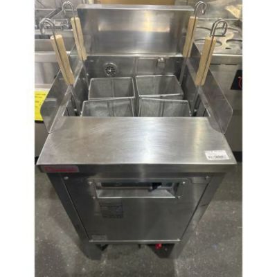 驚きの価格 中古】電気ゆで麺機 オシキリ 幅400×奥行600×高さ OPBX-72B-S2 調理器具