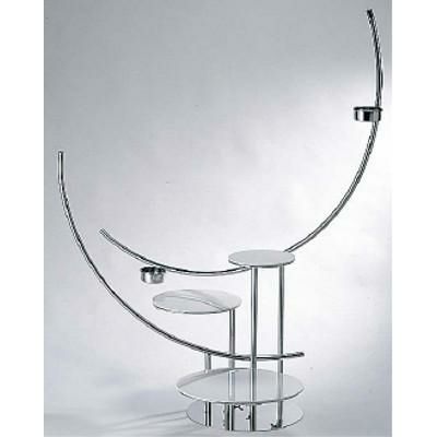 UK 18-8 フレッシュケーキスタンド クロスライン（丸型ベース）