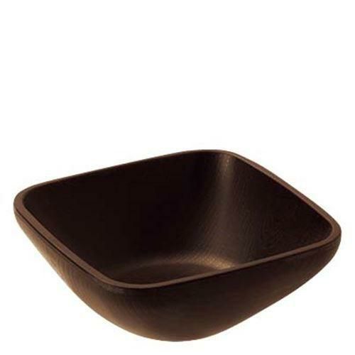 メラミン ウォールナ スクエアボール 9．5cm ダークブラウン WD－25－DBR