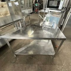 中古】作業台 BGなし 幅1020×奥行600×高さ800 【送料別途見積】【業務