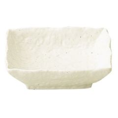 新粉引 石目4.0角小鉢