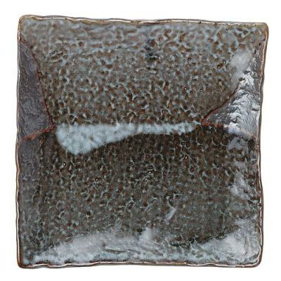 山がすみ 石目9.0正角皿