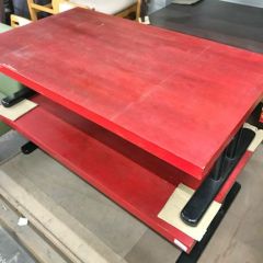 中古】座卓 幅920×奥行920×高さ350 【送料別途見積】【業務用】【仙台