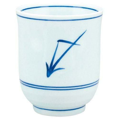 アルセラム強化食器 染付松葉湯呑 EC1－65