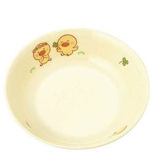 メラミン 子供食器 ひよこぐみ 丸深皿 12cm D62HI