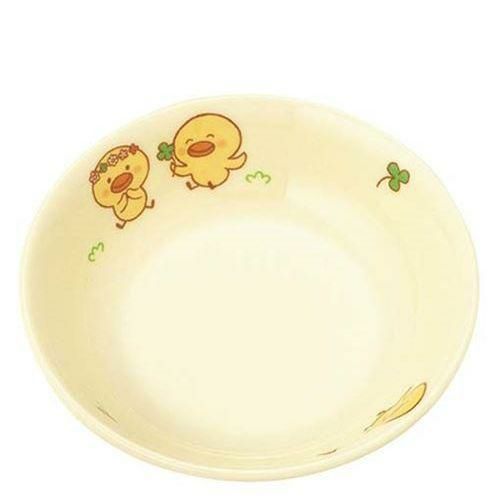メラミン 子供食器 ひよこぐみ 丸深皿 10cm D63HI