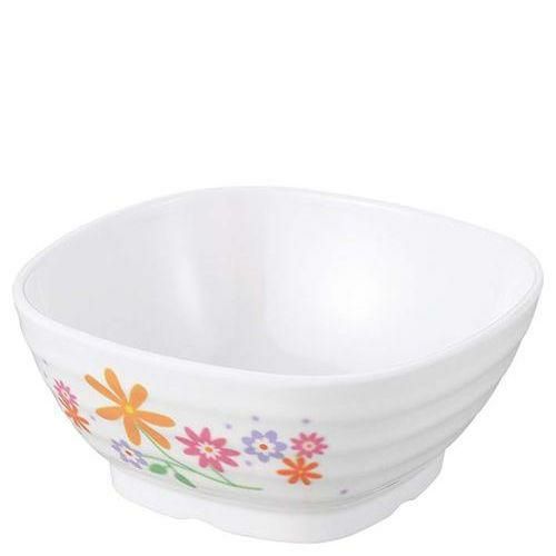 メラミン食器 花束(ブーケ)角小鉢 BU－50
