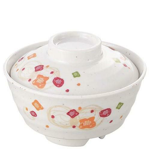 メラミン食器 和華(ほのか)ごはん茶椀(身)HO－66A