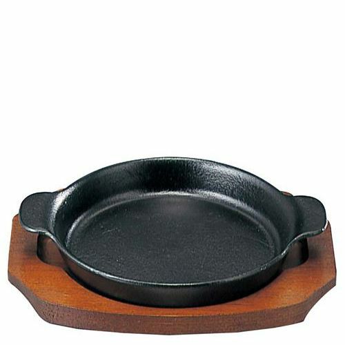 SN 鉄 ステーキ皿 深丸B 15cm