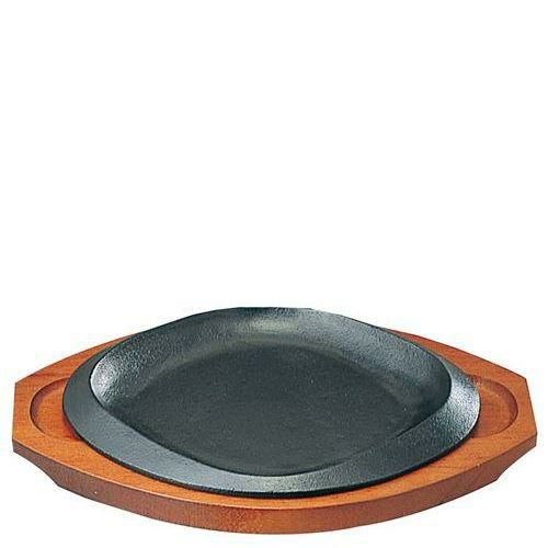 SN 鉄 ステーキ皿 菱丸 25cm