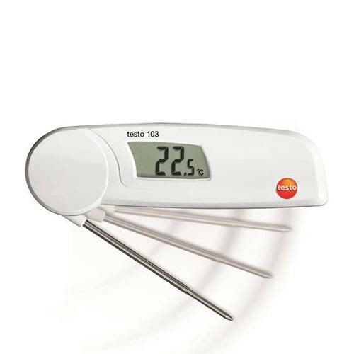 折りたたみ式防水型中心温度計 testo 103[0560 0103]