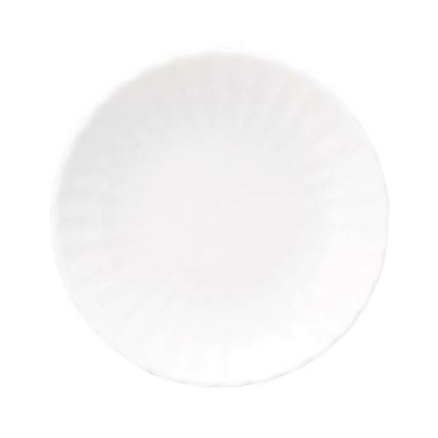 かすみ 白 12.5cm丸皿
