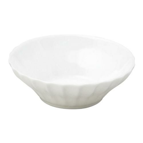 かすみ 白 12.5cm浅ボウル