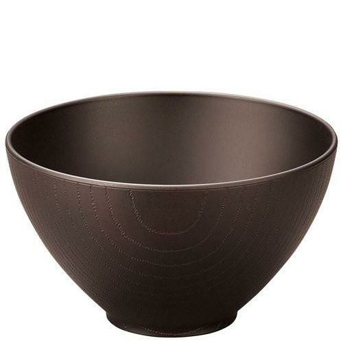耐熱4寸飛鳥木目汁椀 総ダークブラウン 1001087