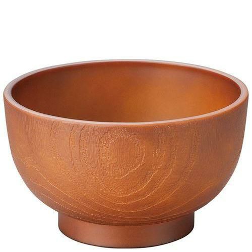 耐熱5寸荒木目丼 総ブラウン 1001062