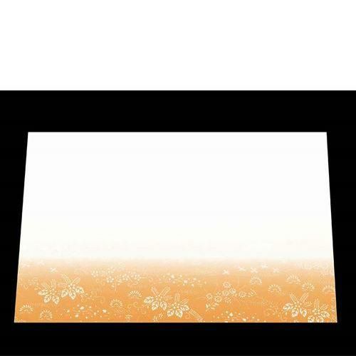 尺三 懐石マット 華かすみ(100枚入)SAK－02 花鳥