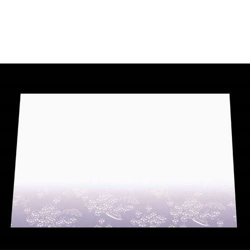 尺三 懐石マット 華かすみ(100枚入)SAK－06 しょうぶ