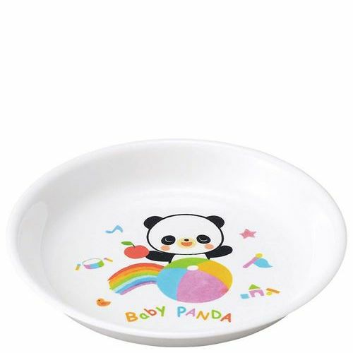 メラミン お子様食器 赤ちゃんパンダ 中皿 PA－25
