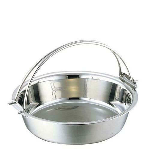 SW NBステンレス 電磁 つる付 ちり鍋 21cm