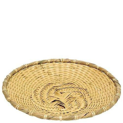 白竹そばザル 豆 18cm 19－440P