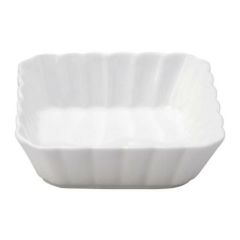 かすみ 白 11cm浅角鉢