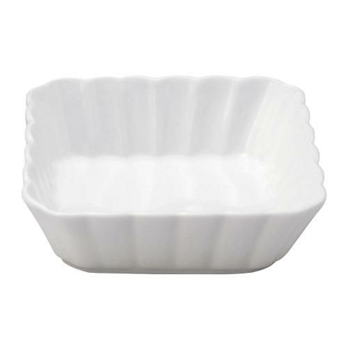 かすみ 白 11cm浅角鉢