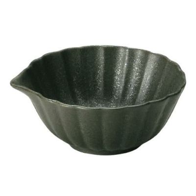 かすみ 黒 7cm口付小鉢