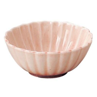 かすみ ピンク 7cm楕円小鉢