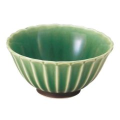 かすみ 緑 10.5cmボウル