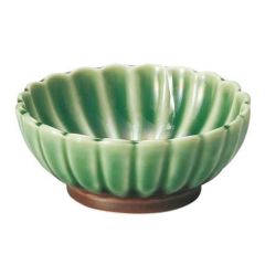 かすみ 緑 7cm浅小鉢