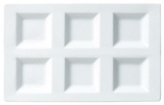 角浅口六品皿前菜シリーズ