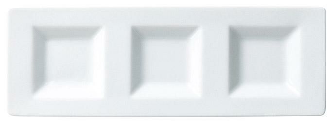 角浅口三品皿前菜シリーズ