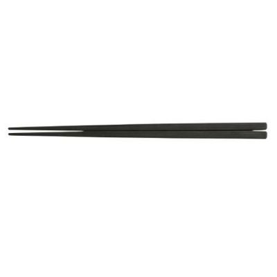 ブラック 22.5cm縦筋目四角箸