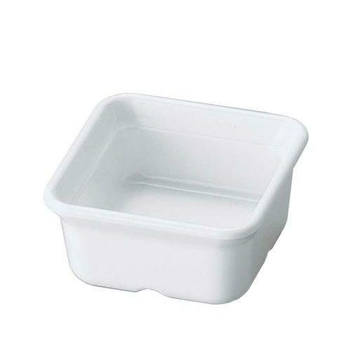 バイキング角小鉢 白