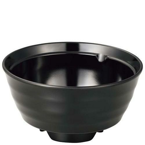 メラミン 和食器 ごはん茶碗(身)BL－66A 黒