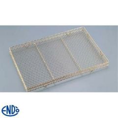 18-8フチ付かご（ゴールド仕上） 小