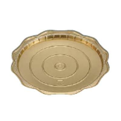 Gリーフゴールドデコトレー 丸7（50枚入）