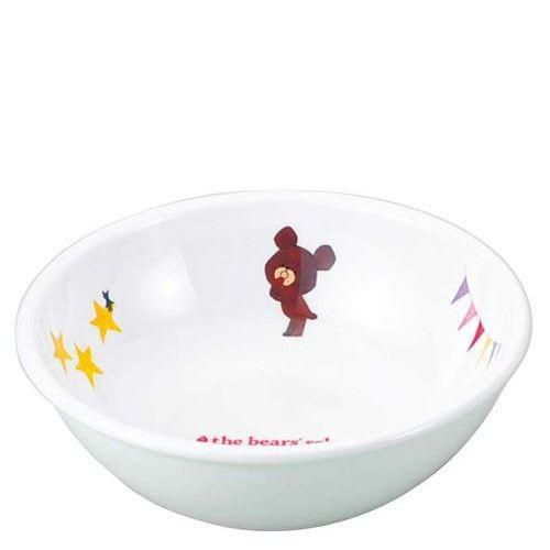 メラミン子供食器 くまのがっこう ボール M－3155J