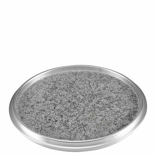 長水 遠赤 石焼ステーキ＆ピザプレート アルミ枠付 27cm