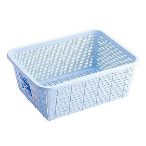 愛用カゴ 深型 大 ブルー 489×362×180