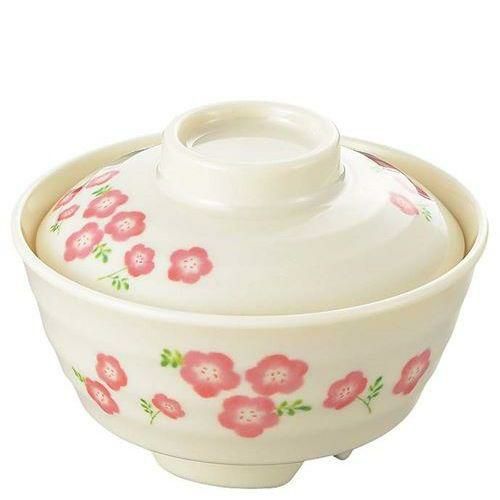 メラミン食器 桃花(ももか)ごはん茶椀(身)MK－66A