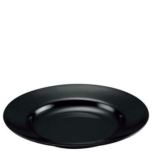 メラミン ラーメン丼受皿 大 黒 No.50