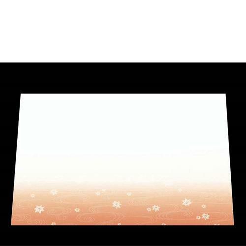 尺三 懐石マット 華かすみ(100枚入)SAK－09 もみじ