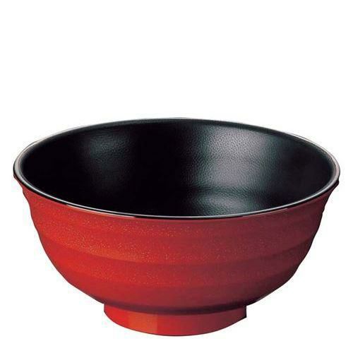 メラミン うどん鉢 ウルミ内黒 K757－CB