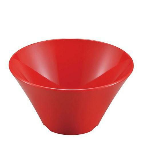 メラミン シンプルシリーズ めん鉢 SP－88R 赤