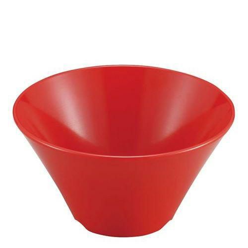 メラミン シンプルシリーズ めん鉢 SP－87R 赤